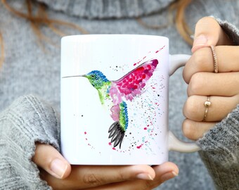 11oz Mug | Cute gift | Hummingbird Kitchen ware | Gift for friend | Mug Gift | Stocking filler | Hummingbird gifts