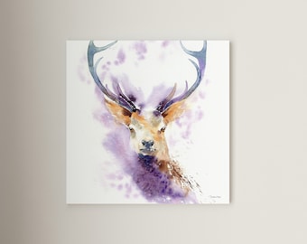 Stag Print | Wall Art for the home | Great gift idea | Home decor | Canvas | Fine art print #35