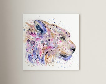 Leopard Print | Wall Art for the home | Great gift idea | Home decor | Canvas | Fine art print #204