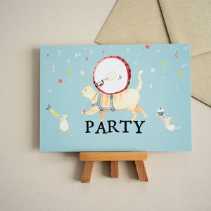 Karte „Party“