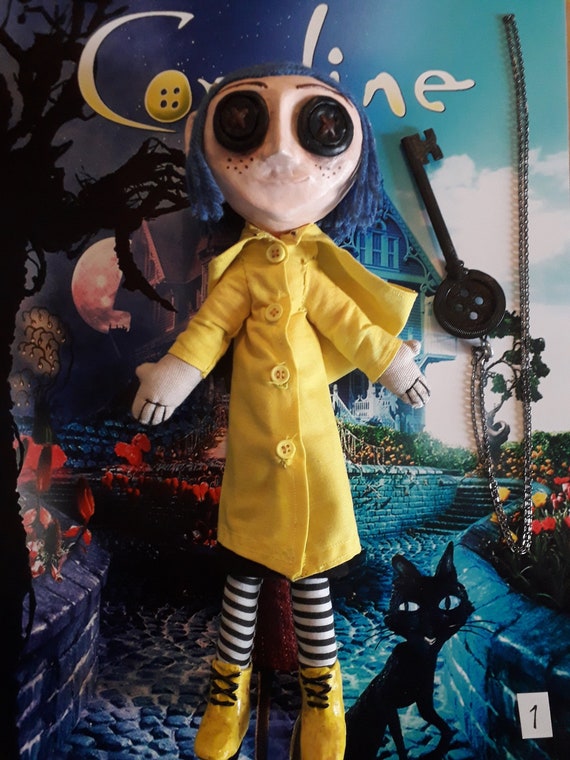 Coraline Doll Handmade - Etsy