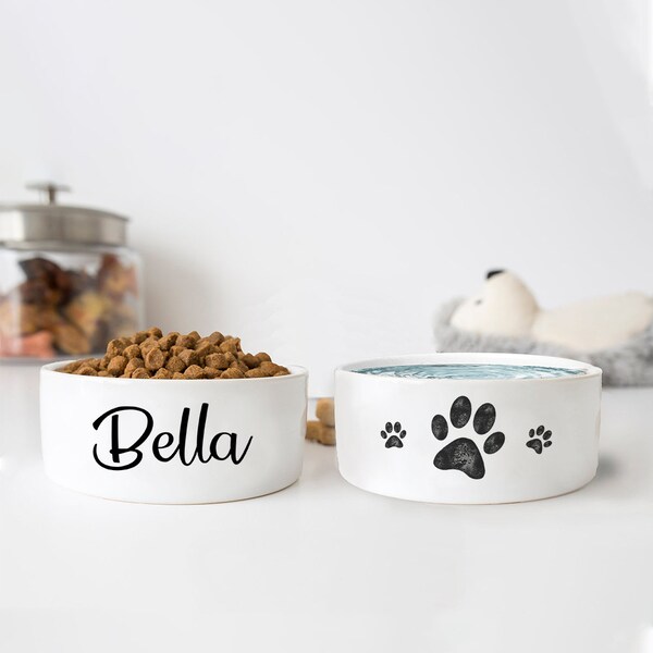 Funny Dog Bowls Etsy