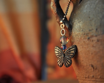 Fan pull，Light pull，Butterfly，Ceiling Light Chain，Fan chain pull，Car charm，Car Hanging Accessories