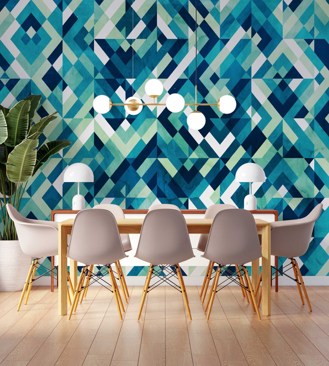 Removable Custom Wallpaper Peel and Stick Wallpaper Wall Paper Etsy