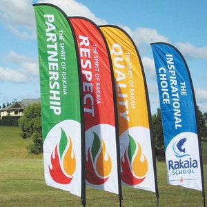High-Quality Custom Feather Flag: Perfect for Events, Trade Shows & Business Advertising zdjęcie 3