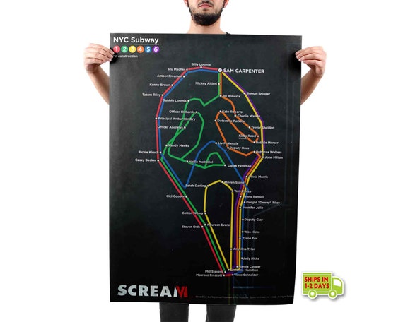 Scream 6 Movie Poster 1 
