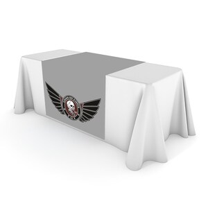 Custom Craft Fair Table Runner with rush next day printing, Promote your business, Multiple sizes and designs image 8