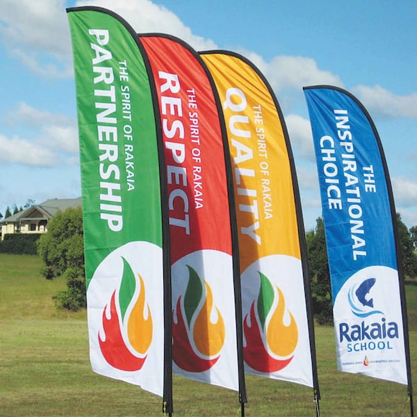 Custom Feather Flags - Personalized Advertising Banners for Your Business