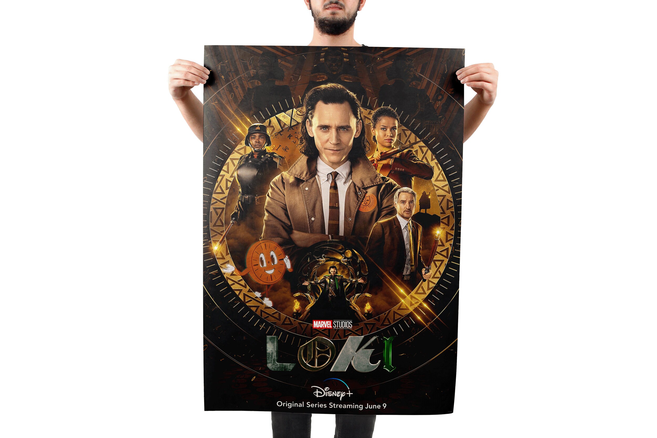 Loki Poster, Quality Glossy Print, Photo Wall Art, Movie Poster 1