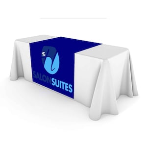 Custom Craft Fair Table Runner with rush next day printing, Promote your business, Multiple sizes and designs image 6