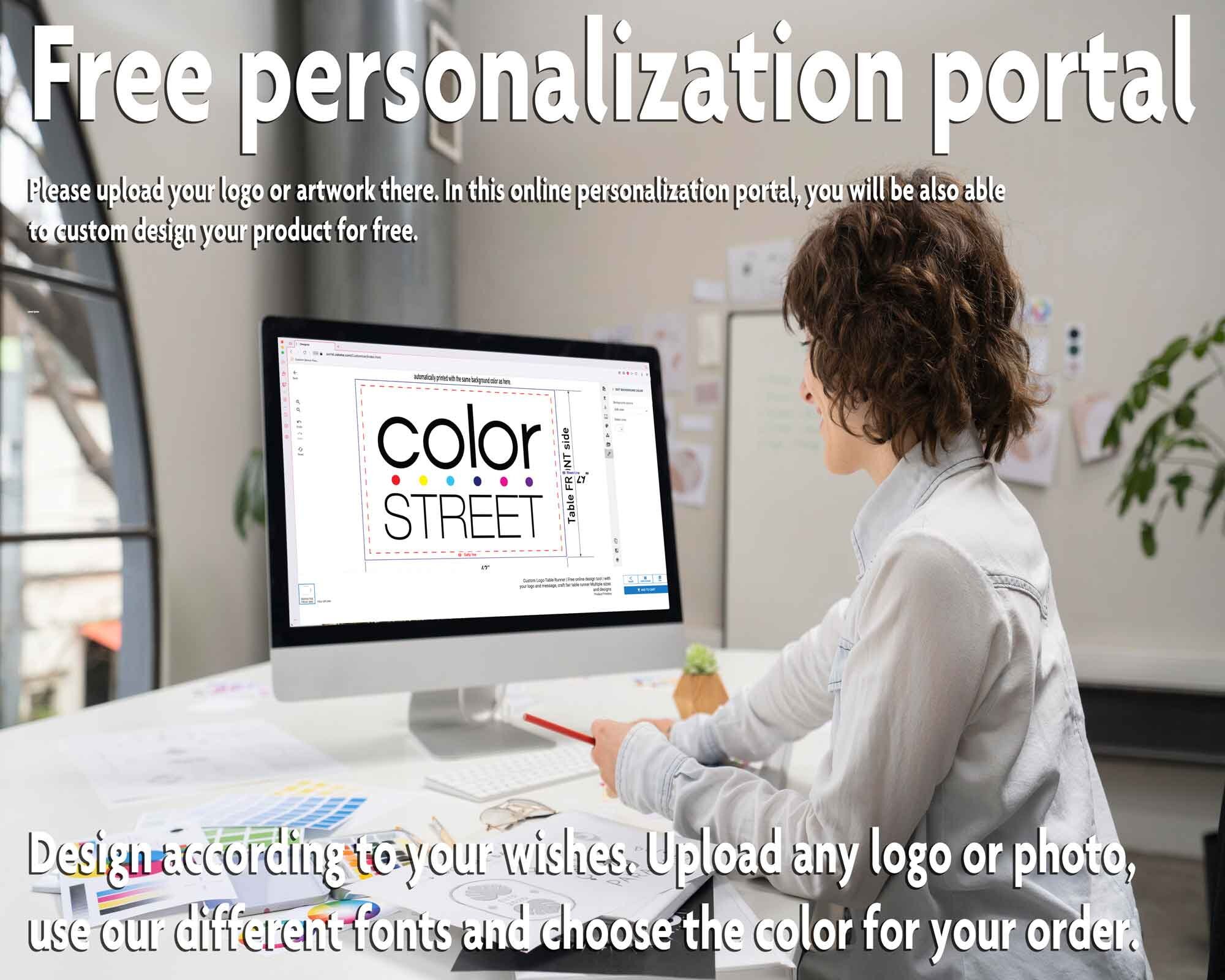 Custom Craft Fair Table Runner With Rush Next Day Shipping Etsy