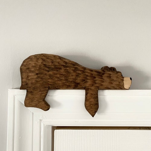 Wooden Fox Door Topper Etsy