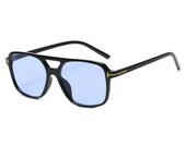 Classic Vintage Square Sunglasses Women Men Retro Pilot Aviator Sun Glasses Large Oversized Frame Luxury Edith Eyeglasses Pilot Shades