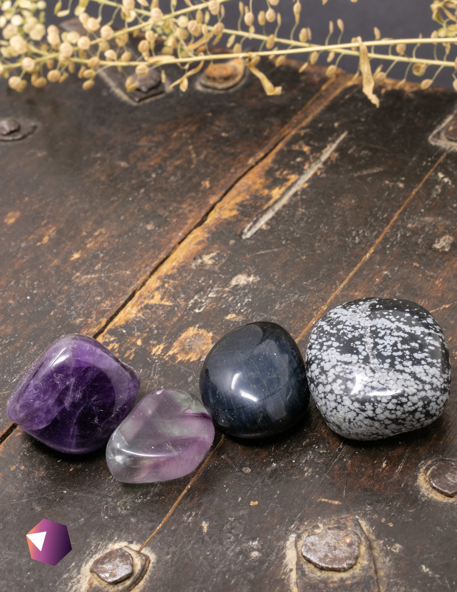 Trauma & Anxiety Stone Crystal Set Calming Stones Etsy