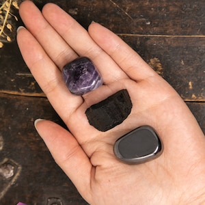 Angel Protection Healing Crystal Crystal Kit - Self Care Gift Protection Crystals - Crystal Healing Gemstones For Protection