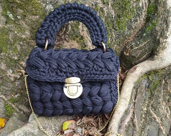 black patent evening bolsa