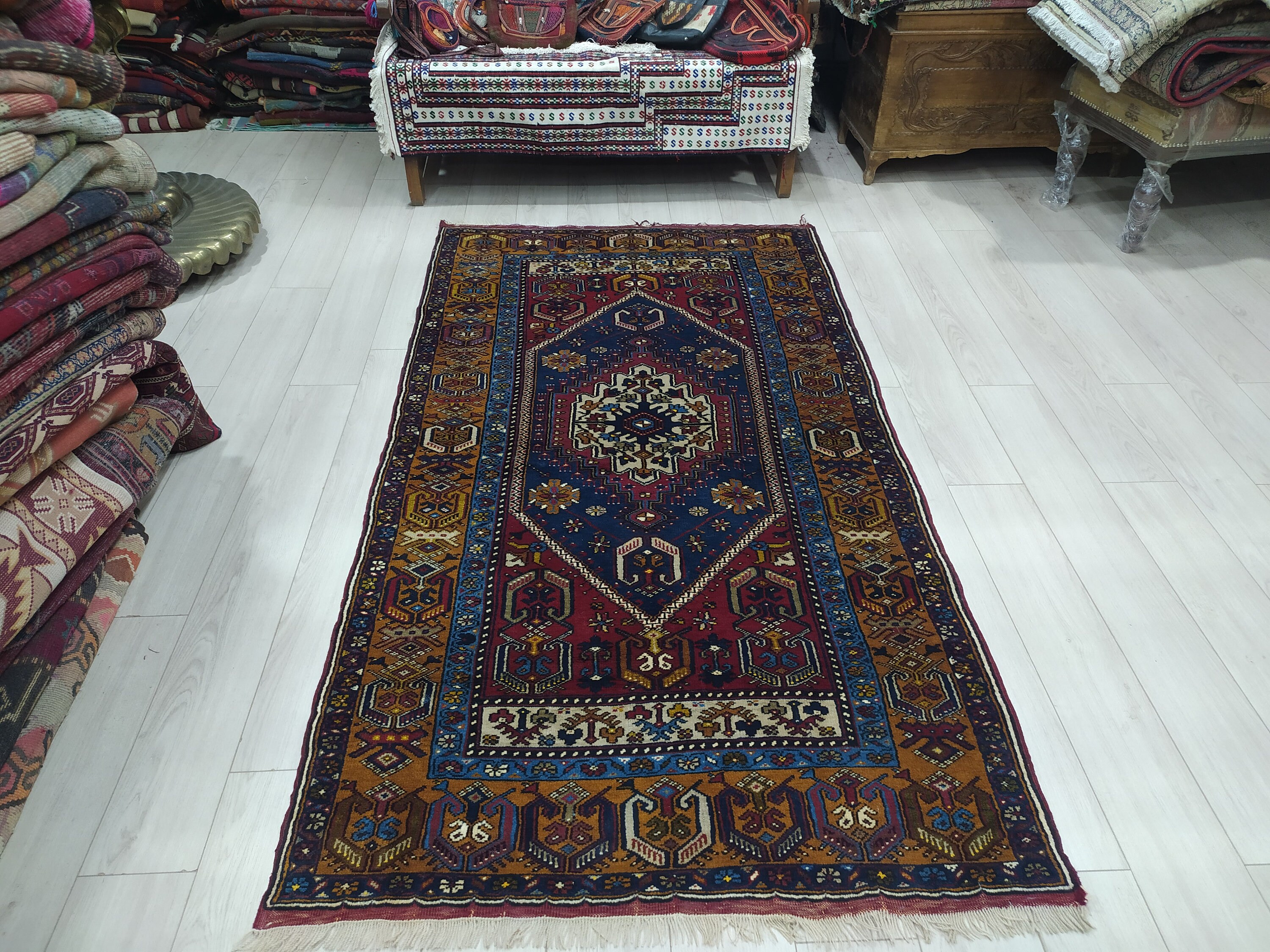 Küchendeko Teppich Handgemachter Teppich Türkischer Teppich | Etsy