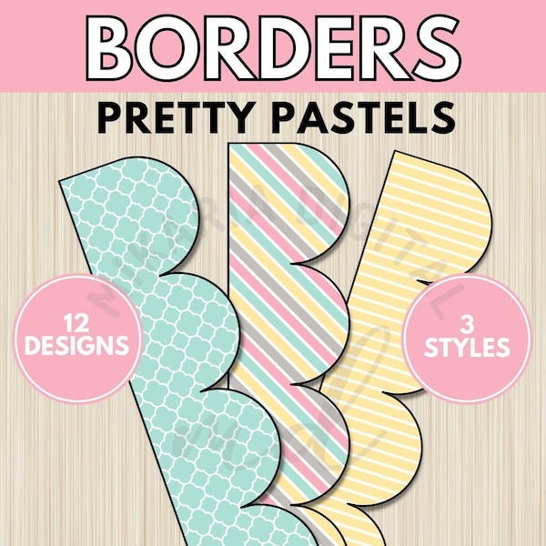 Wall Decor Pastel - Etsy