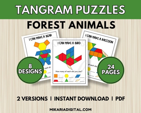 1, 2, 3 Forest - Livre puzzle pour apprendre à compter – Il était