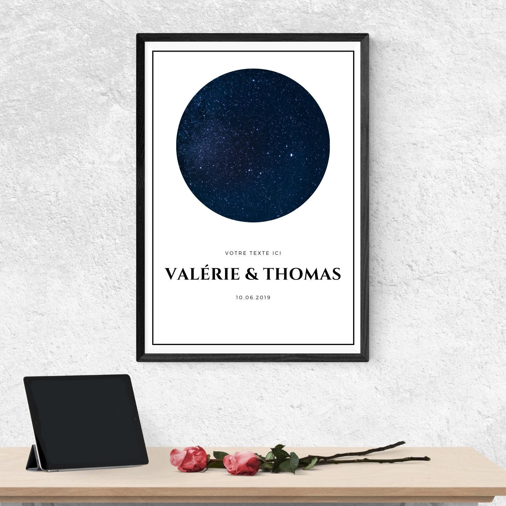 Affiche Personnalisée - Poster Imprimable Couple