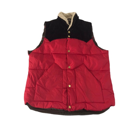 Vintage Japanese Brand Puffer Vest 