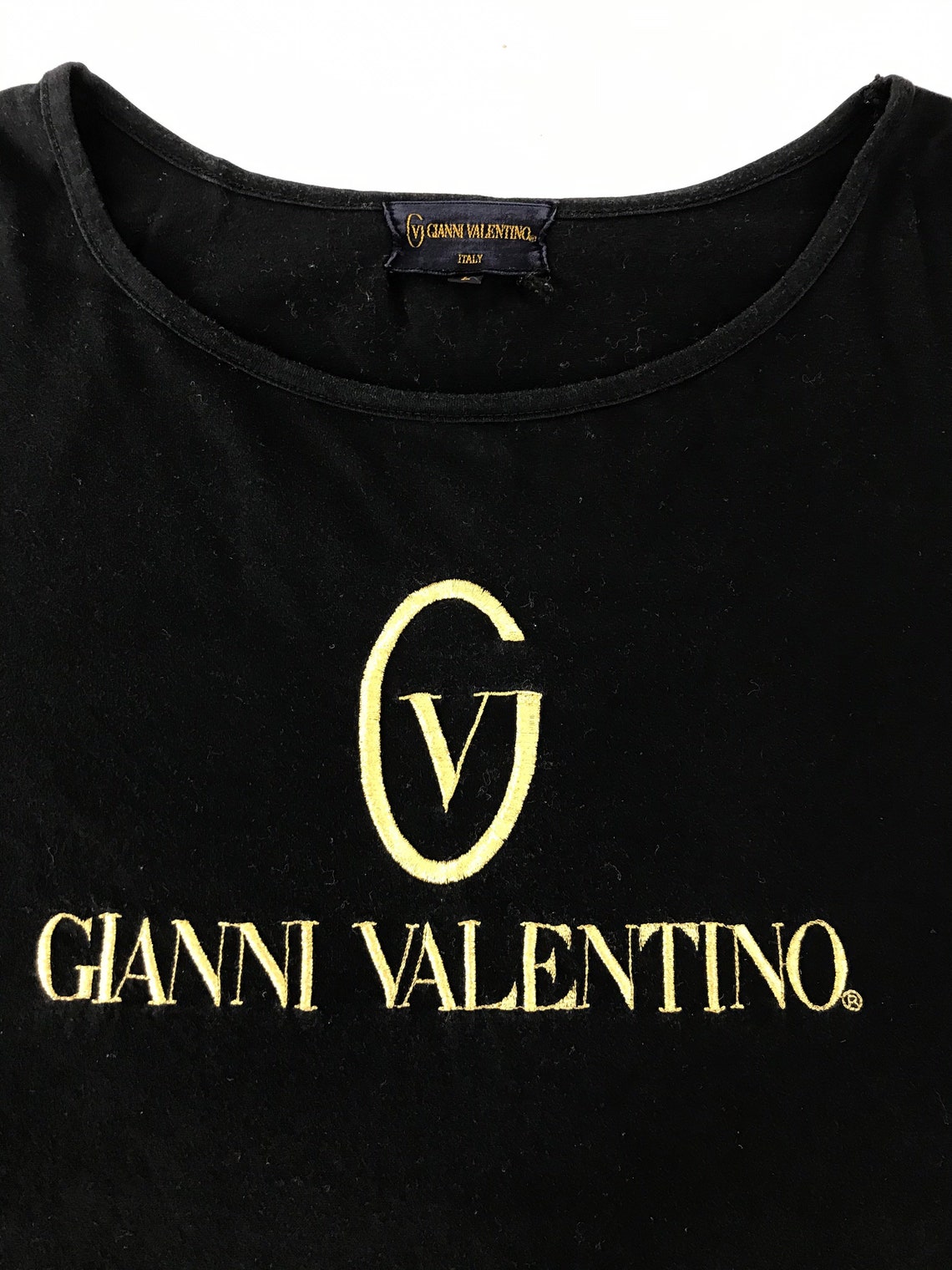 Vintage Gianni Valentino Italy Longsleeve T-shirt Tee | Etsy