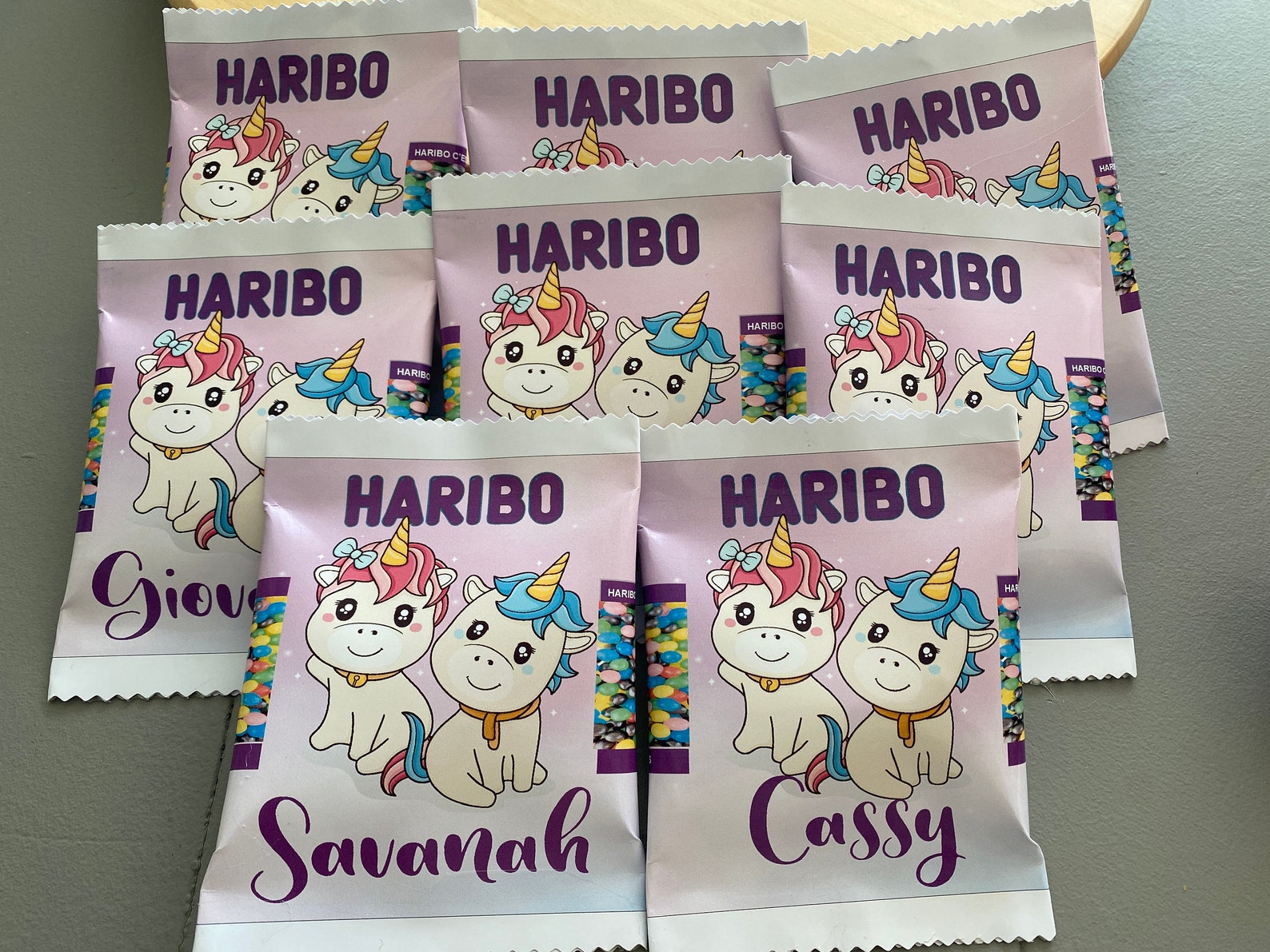 Sachet bonbon haribo personnalisés Etsy