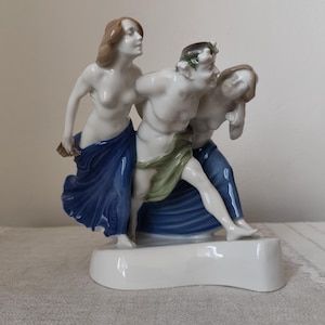 Rosenthal Bacchantes Caasmann  porcelain figurine
