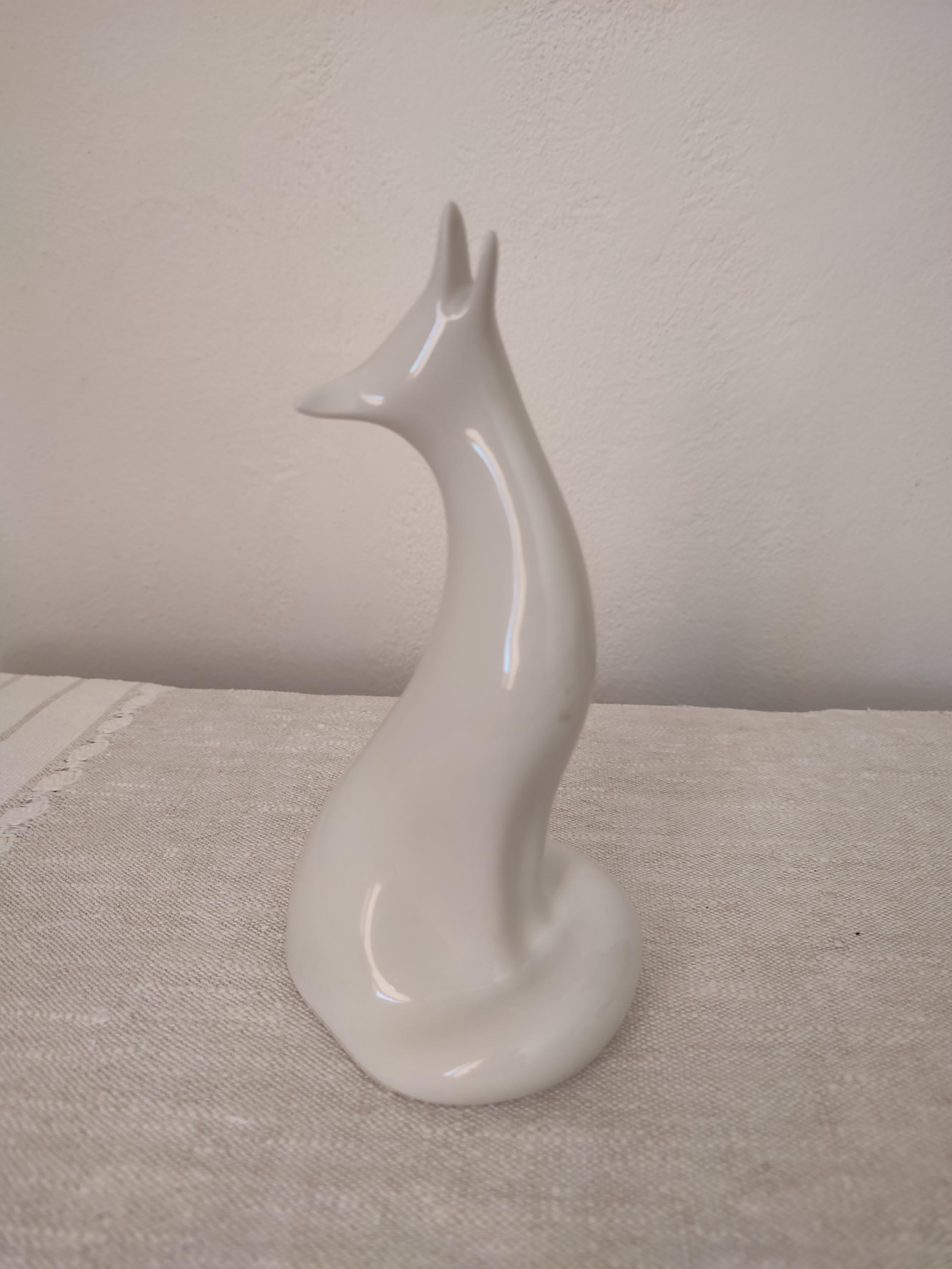 Royal Dux Fox - Etsy Singapore