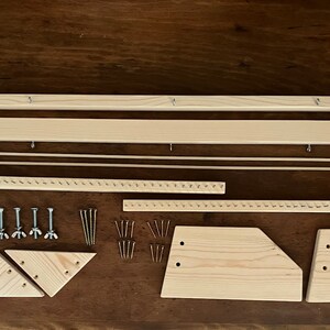Wooden Rag Rug Loom, Do-it-yourself, Weaving Frame, Make a Rug, Wall ...