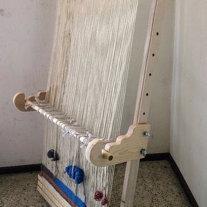 Tall Frame Loom - table or floor, wooden loom, tapestry, do-it-yourself weaving