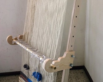 Tall Frame Loom - table or floor, wooden loom, tapestry, do-it-yourself weaving