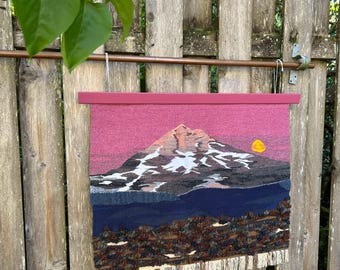 Tejido, único, tapiz tejido a mano, gran tapiz de pared, textil, arte textil.