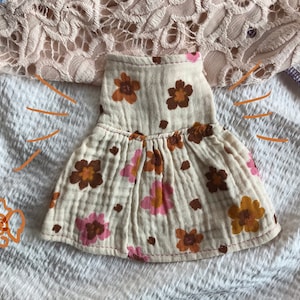 Dress for soft cloth doll - replacement clothes for dress-up doll pants skirt accessories