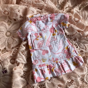 Changeable dress for soft rag doll - handmade replacement clothes pants skirt accessories