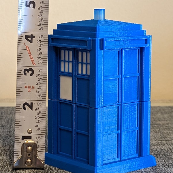 Dr. Who inspired TARDIS stash box