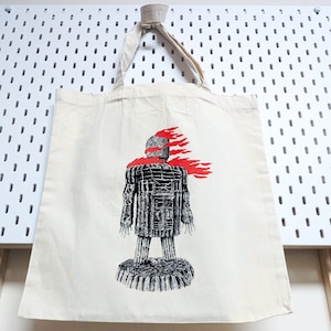 Wailing Dip Wicker Man Tote Bag