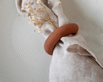 Towel ring - shade 4 Terracotta - tableware