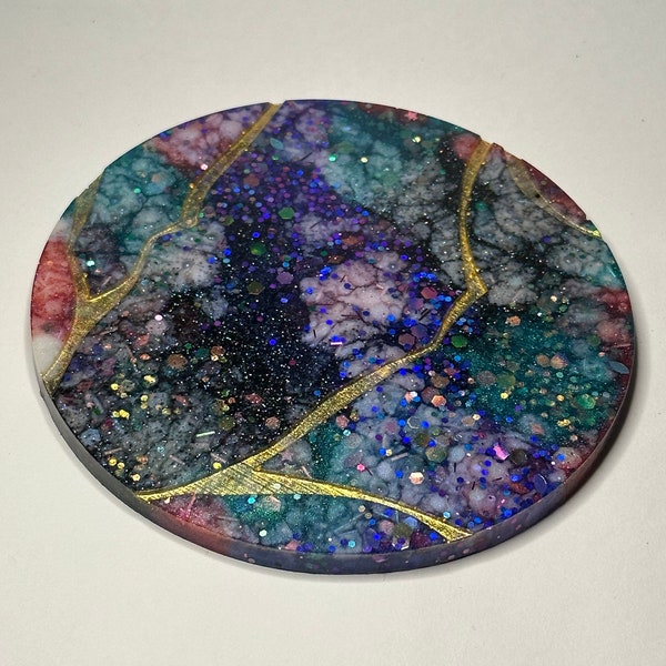 Kintsugi Coaster - Etsy