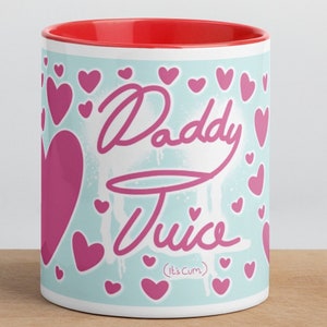 Daddy’s juice Ozzie fizzarolli lust helluva boss demon imp rude adult Mug with Color Inside