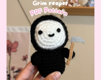 Grim reaper PDF crochet pattern (digital download)