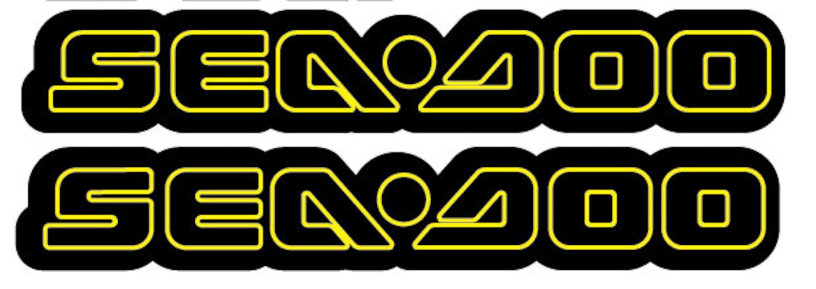 SEADOO Stickers Speedsters Sportster Boat Challenger Decals Etsy