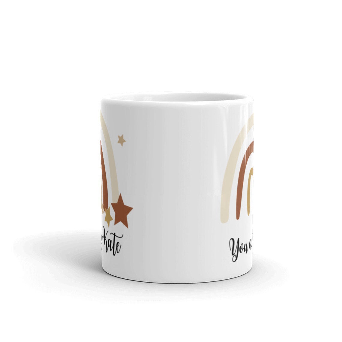 You are loved Boho Rainbow Coffee Mug boho rainbow 11 oz Etsy