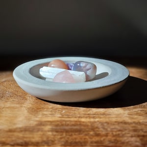 Concrete Tray | Modern Tray | Trinket Tray | Cement Tray | Incense Plate | Smudge Dish | Ring Dish | Concrete Catchall | Cement Catchall