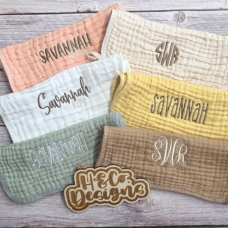 Burp Clothes Neutral - Etsy
