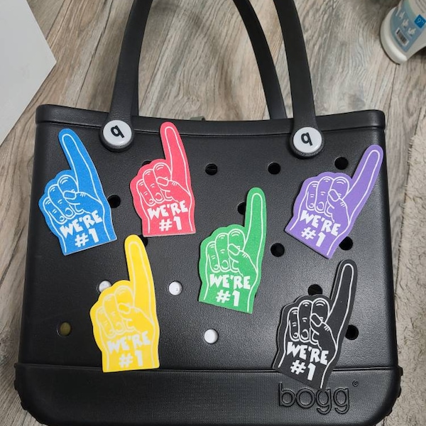 Bogg Bag Foam Finger Charm