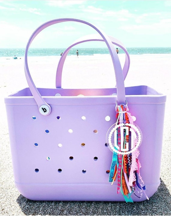 Bogg Bag Tassel/charm Vibrant Colors Monogrammed Ireland