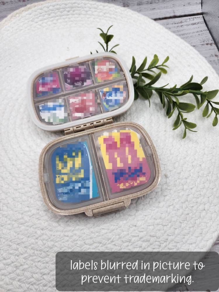 NEW** Pocket Pharmacy| cute purse medicine storage | pill organizer | pocket pharmacy labels