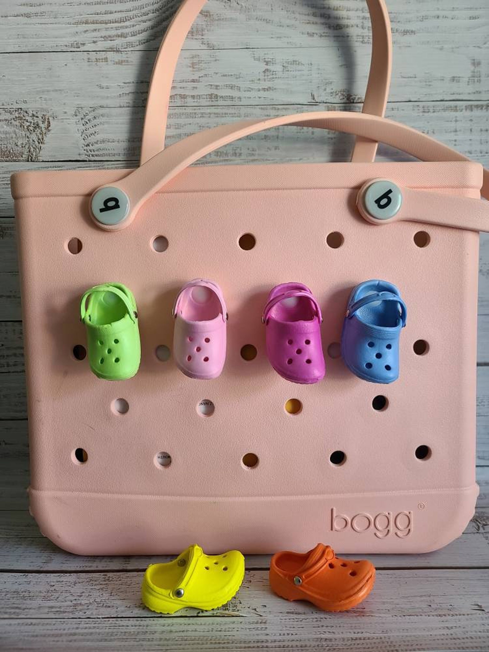 Bogg Bagg Croc Shoe Button Bogg Bit Bogg Button Mini Croc Etsy