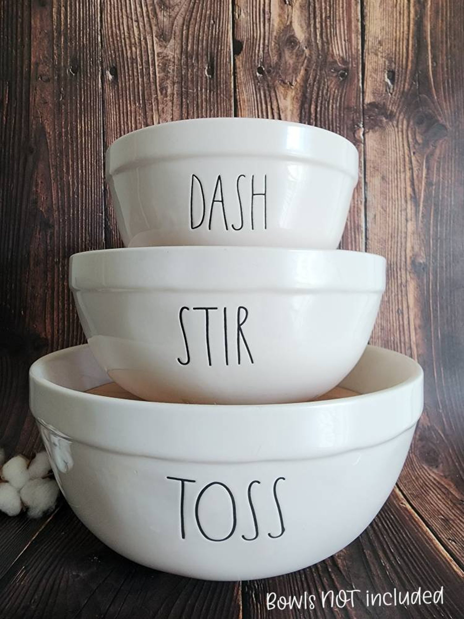 Wooden Large Mixing Bowl Risers for Rae Dunn Mixing Bowls Etsy